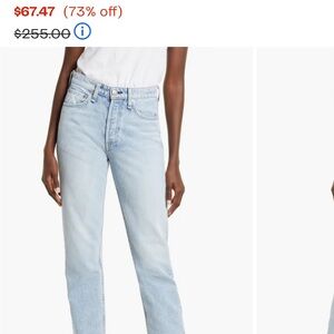 Rag&Bone Maya High Rise Slim, Size 31